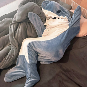 Enriching Social Play and Bonding with a Shark Blanket