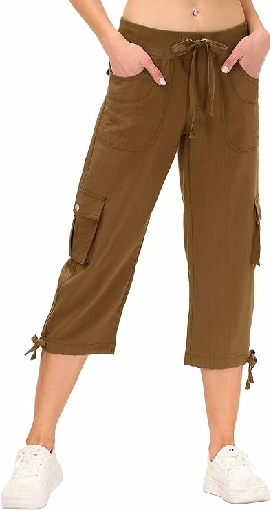 Elevate Your Style with Khaki Capris: Versatile and Chic Bottoms插图4