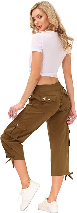 Elevate Your Style with Khaki Capris: Versatile and Chic Bottoms