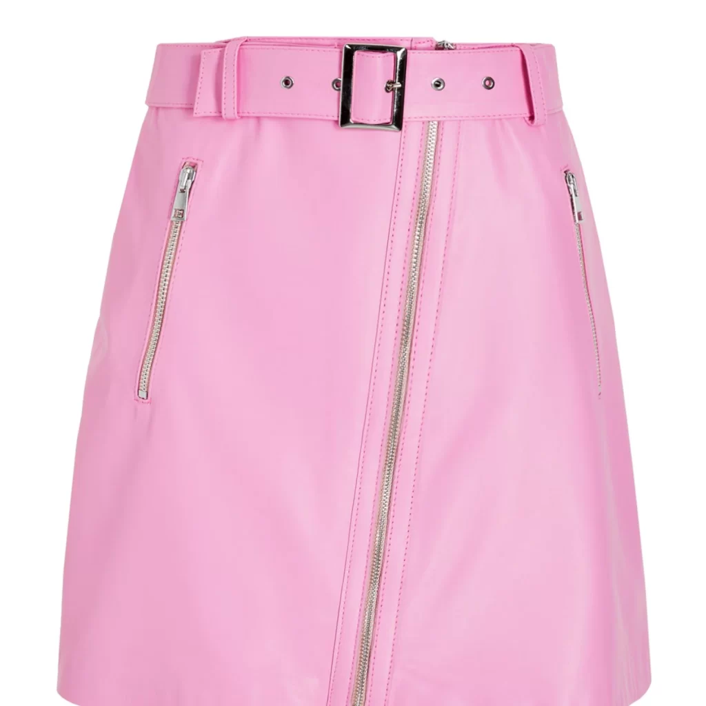 	
biker skirt