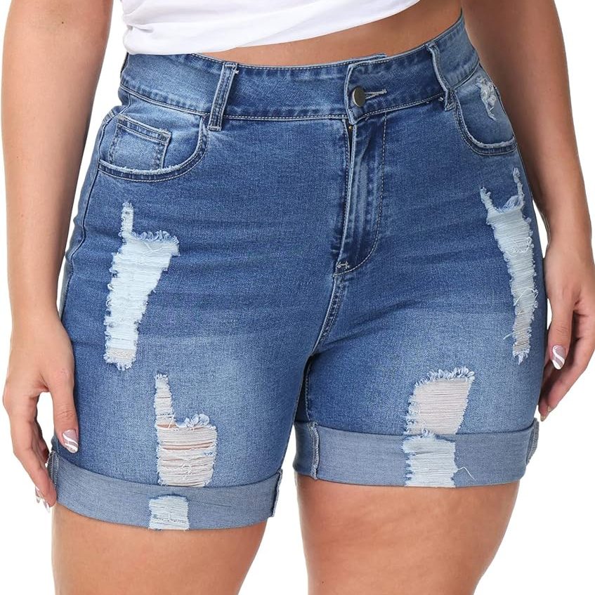 plus size shorts