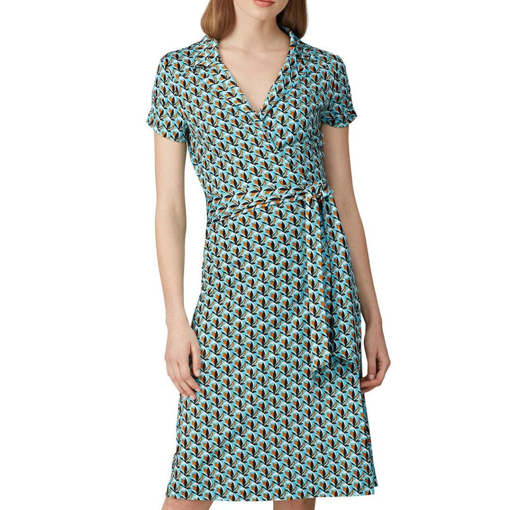 	
wrap dress dvf