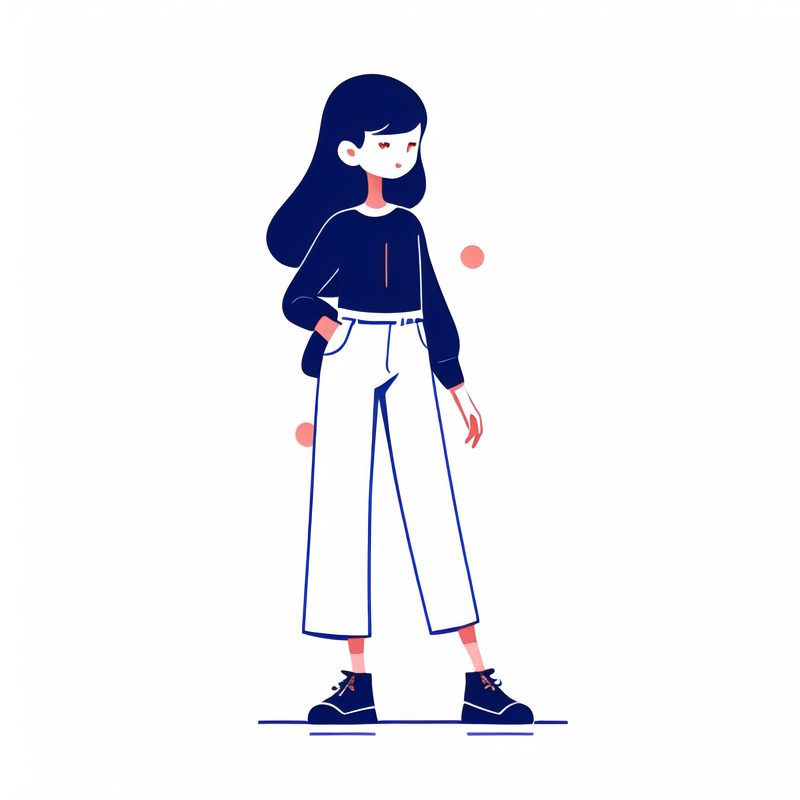 long white denim skirt