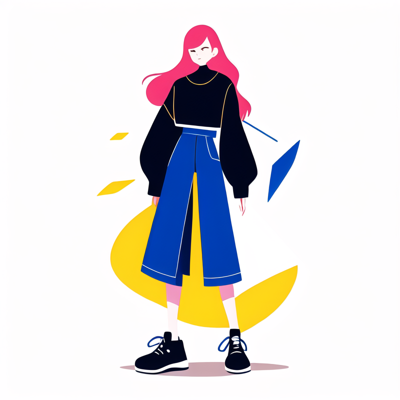 how to style a long denim skirt