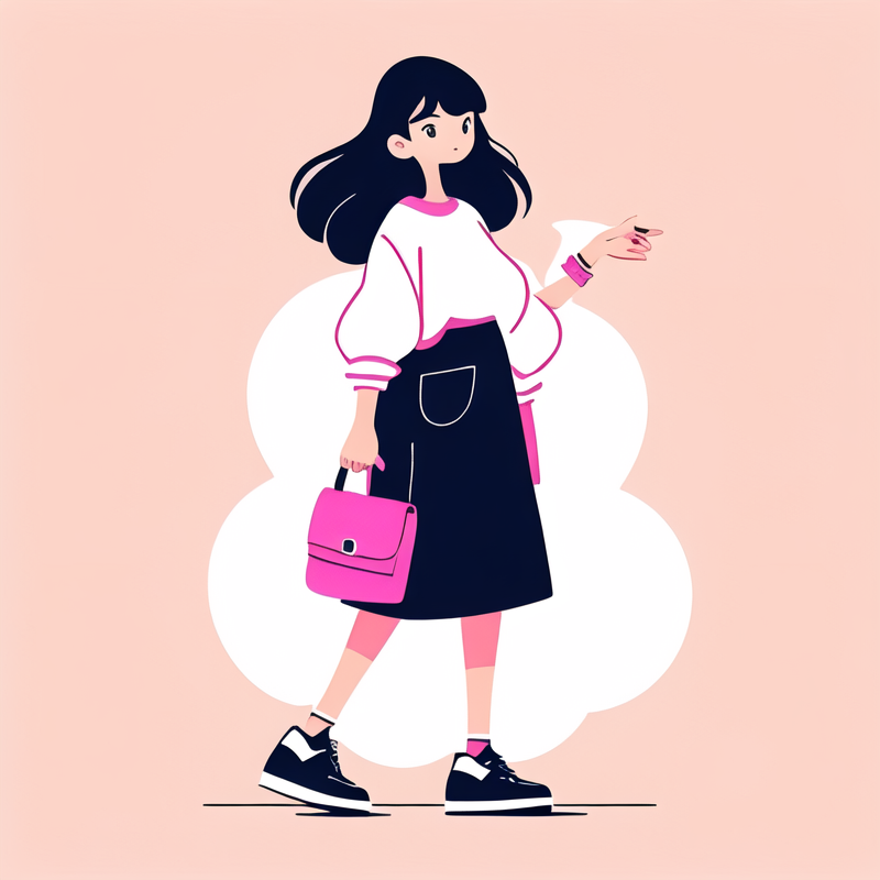 long cotton skirt