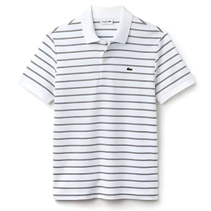 striped polo shirt