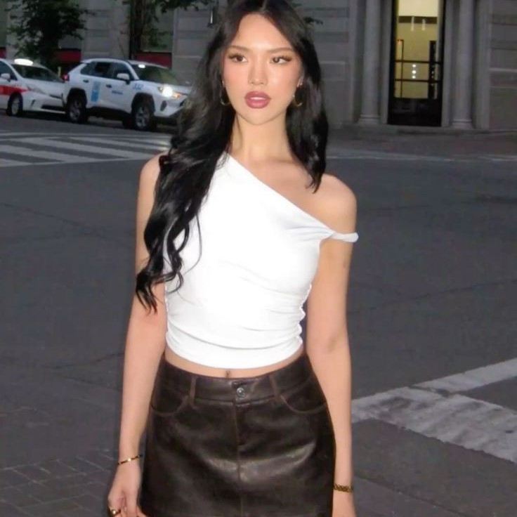 white off the shoulder top