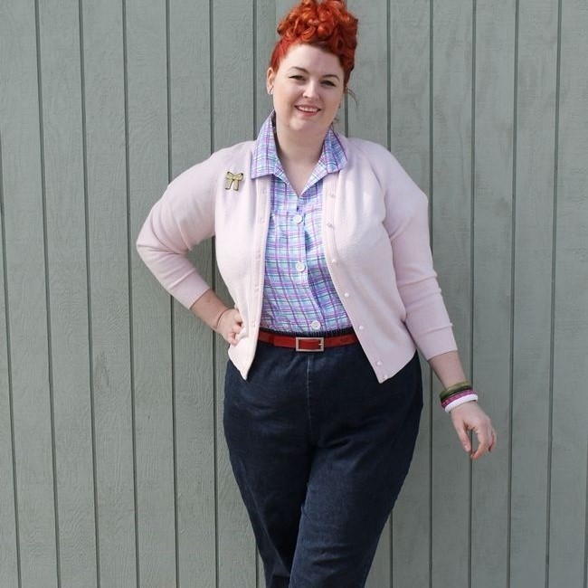 50’s jeans outfit