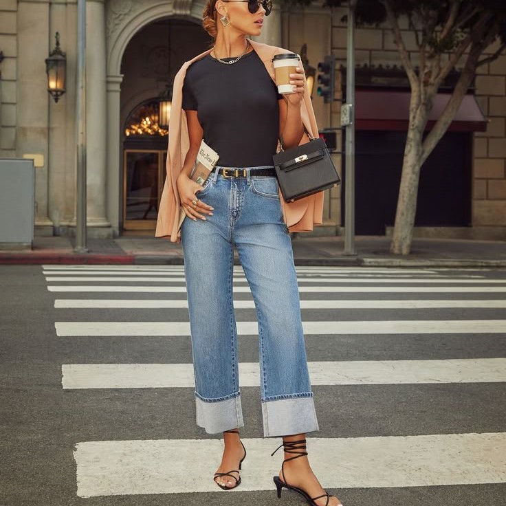 business casual jeans outfit