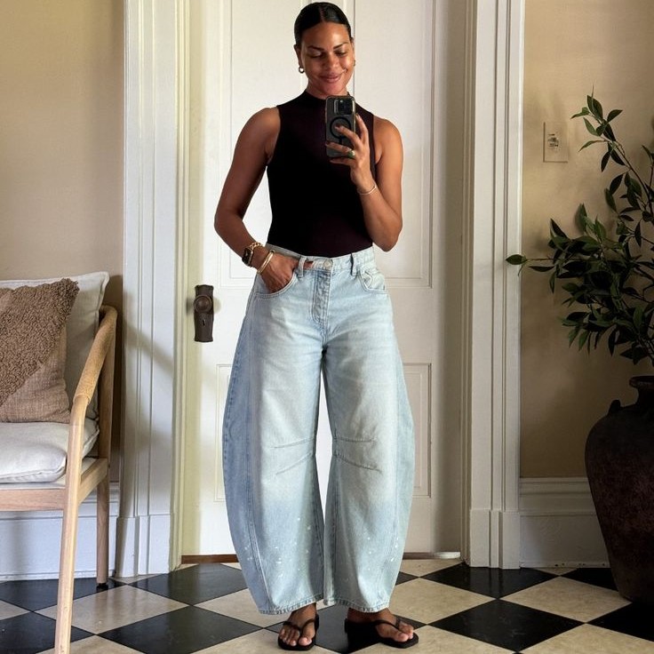 boyfriend jeans outfit